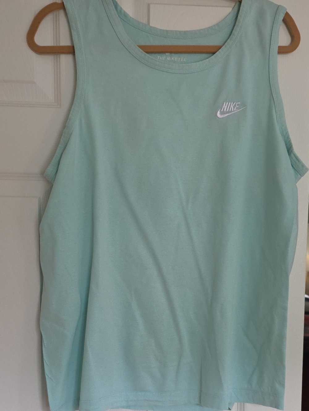 Men's Nike T Sleeveless Size Medium Mint Green